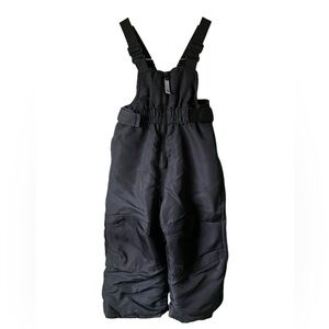 Cherokee Toddler Snow Bibs Insulated Black 18 months